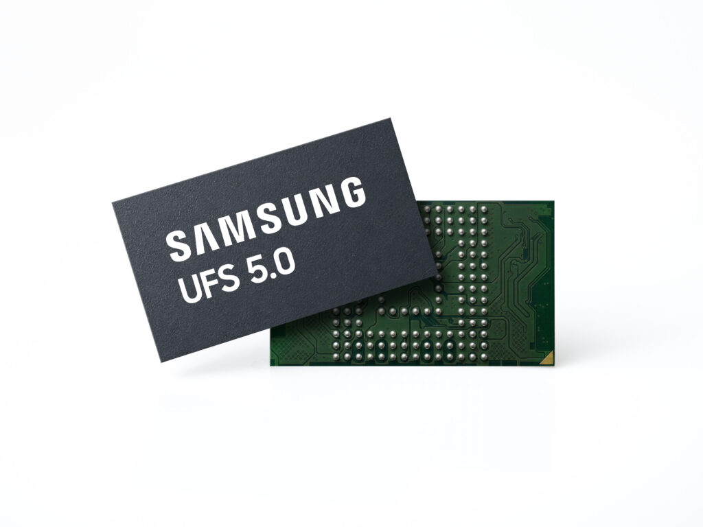 Samsung UFS 5.0 : le stockage des futurs smartphones IA passe à 10,8 Go/s