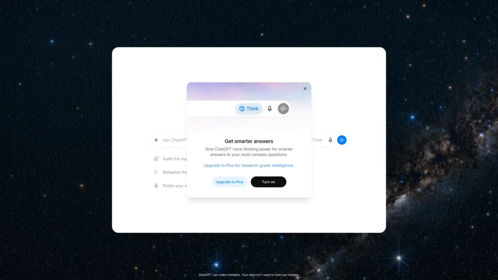 GPT-5.6 arrive sur ChatGPT Free : conversations texte illimitées et mode Think